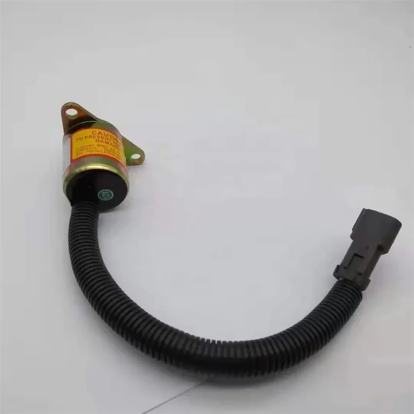 TK 41-6383 12V Fuel Shut Off Solenoid For Thermo King Yanmar Engine 41-4306 1503ES-12S5SUC11S Stop solenoid SA-4920