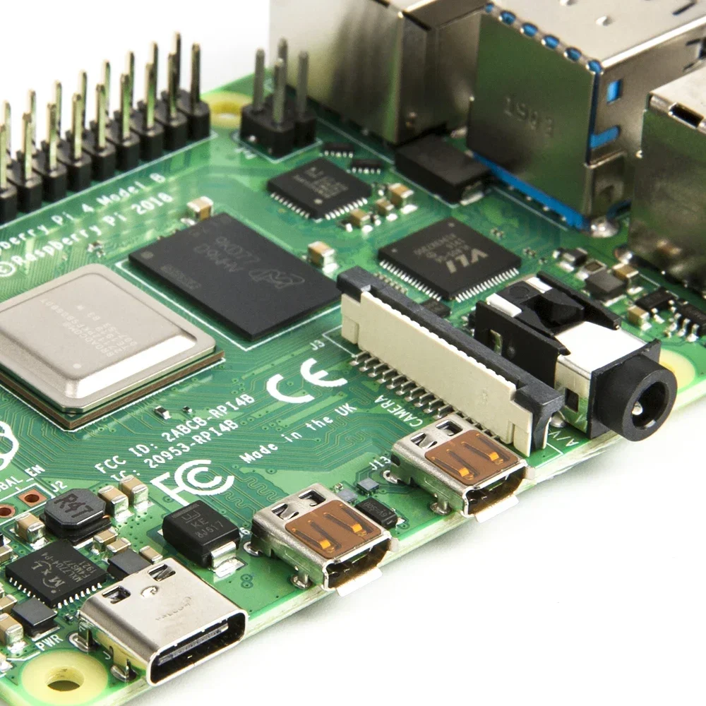 Último Raspberry Pi 4 Modelo B 8GB RAM 1.2 versión BCM2711 Quad core Cortex-A72 ARM v8 1.5GHz 64-Bit OS