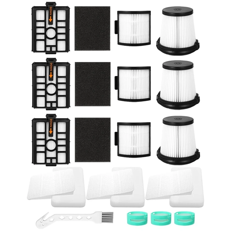 

HOT-HEPA Filters Replacement Parts For Shark IW3511/ IW1111 Detect Pro Lightweight Cordless Stick Vacuum Cleaner