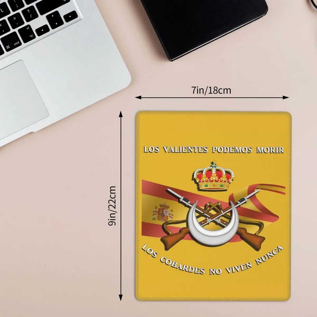 Spanish Legion Flag Spain Army Proud Mouse Pad Computer Keyboard Mouse Mat Gaming PC Laptop Desk Mat Office Accessories