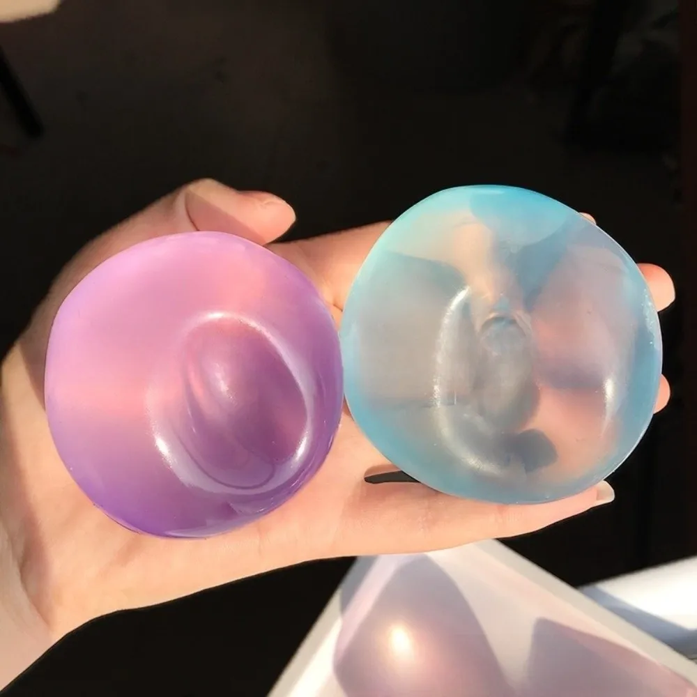 Soft Simulated Maltose Squeeze Toys Transparent Slow Resilience Slow-Rebound Toy Stress Relief Simulate Sensory Anti-Stress Toy