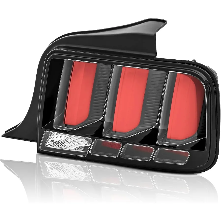 LED-achterlichten montage voor 20052009 Mustang achterremlichten bestuurder en passagierszijde rode lens verbeterde zichtbaarheid energie E