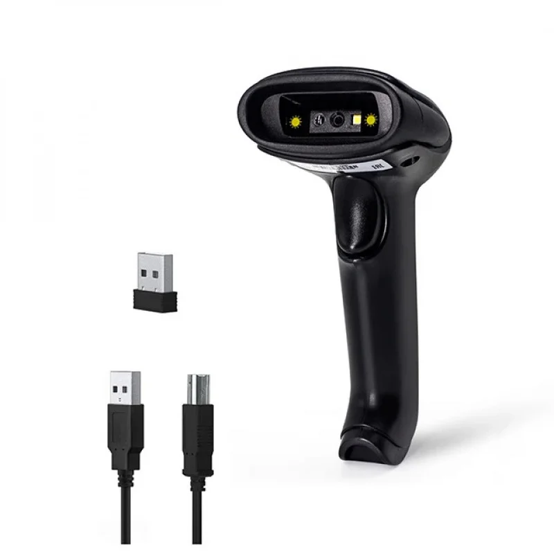 

High-Speed QR Code Scanner with USB Interface, CMOS Light Source & Stand - For IOS-Stocked Items