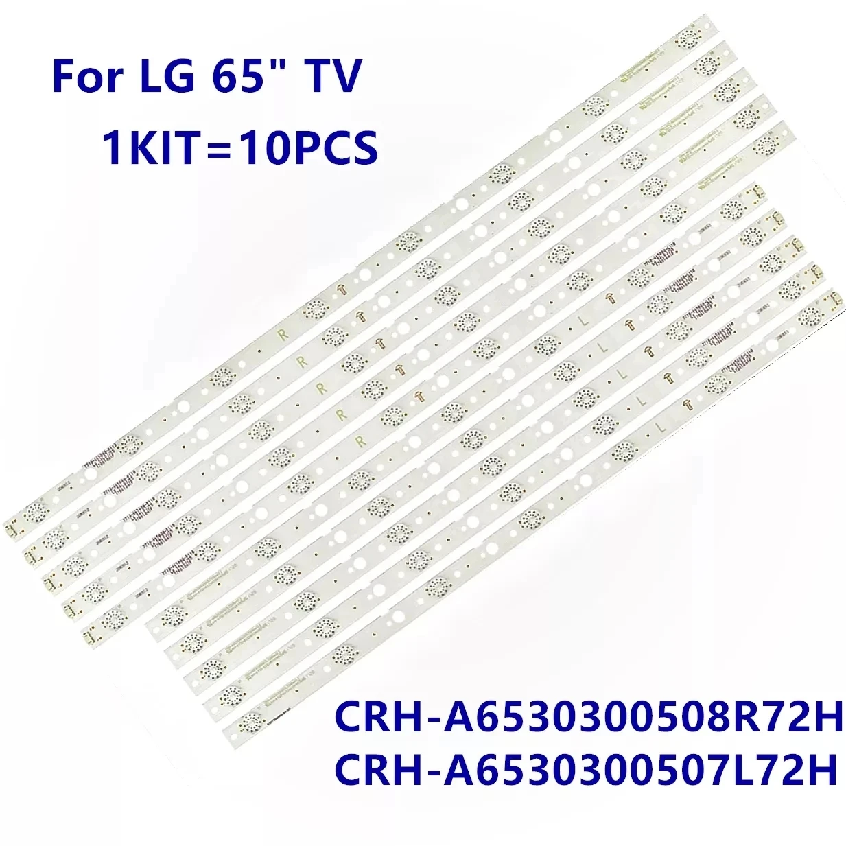 tira led para 65uj6200 65uj620v crh a6530300508r72h crh a6530300507l72h crh a6530300508l72h 7710665000 r110 l110 10 pcs 01