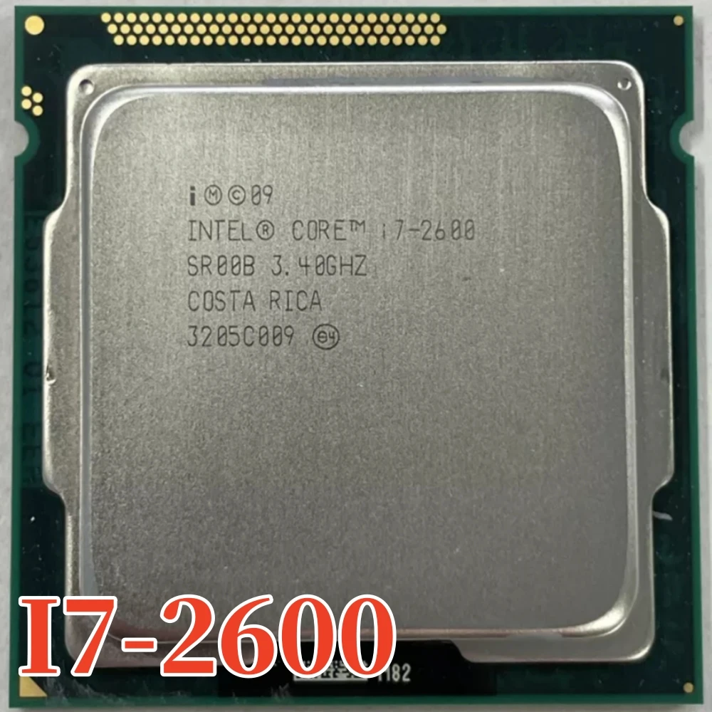 

Оригинальный процессор Intel Core i7-2600 i7 2600 3,4 ГГц 8M LGA1155 95 Вт Настольный четырехъядерный Бесплатная доставка в течение 1 дня