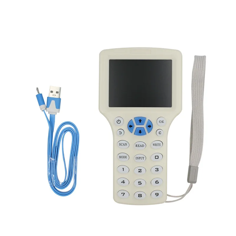 

10 Frequency English RFID/NFC Access Card Replicator IC Decryption Elevator Card Reader ID Sensor Card