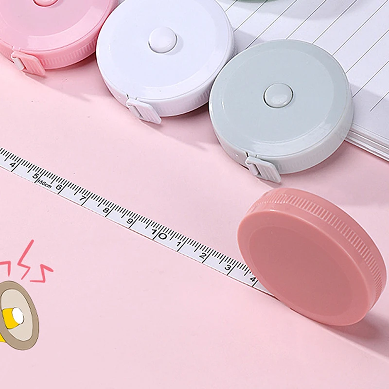 1.5 متر شريط قياس ناعم مقياس مزدوج لخياطة الجسم مسطرة قياس مرنة لأدوات قياس الجسم خياط الحرفية 60 بوصة قفل ذاتي