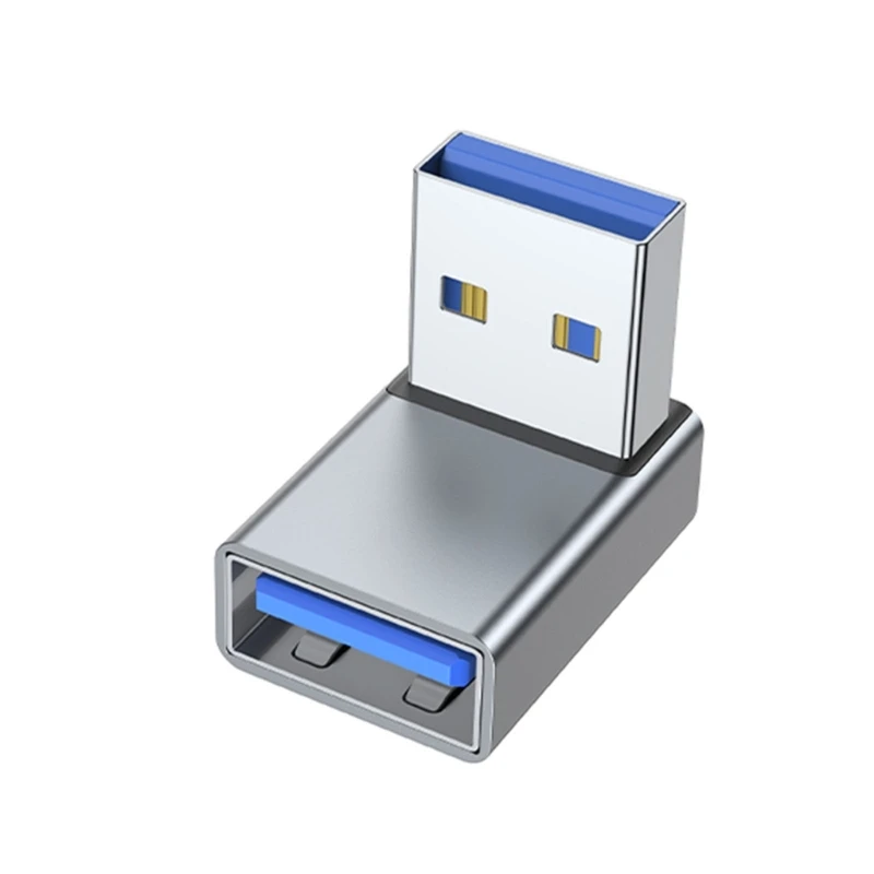 90 Grad links rechts nach oben abgewinkelt USB 3,0 ein Adapter für Stecker-Buchse-Verlängerung stecker für Laptop-PC USB-Ladegeräte Konverter