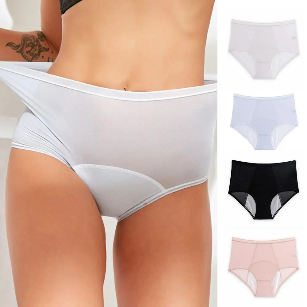 Women Menstrual Panties Abundant Flow Menstrual Period High Waist Menstrual Cycle Underwear Leak Proof Lady Briefs Underpants