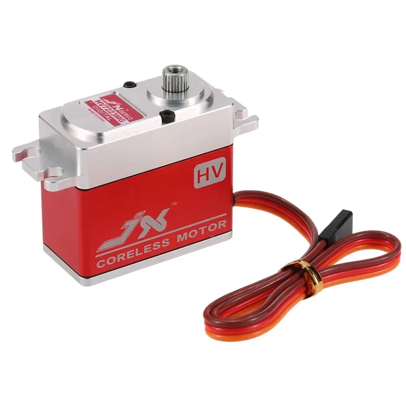 JX Servo PDI-HV7223MG 8.4V 23KG Metal Gear ad alta precisione Full CNC guscio in alluminio HV Digital Coreless Servo standard per auto RC