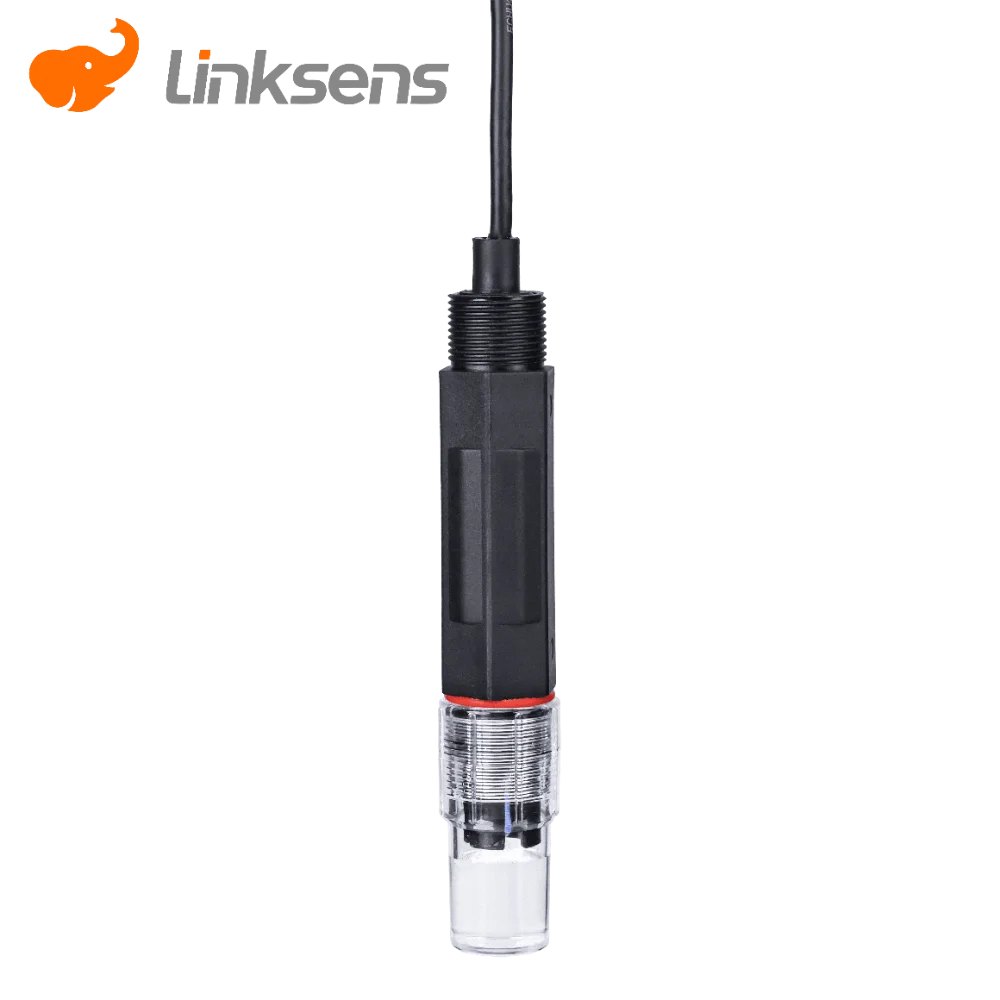 Water PH Sensor 0-14pH High Precision IP68 Online PH And Temperature Probe For Water Process Monitoring