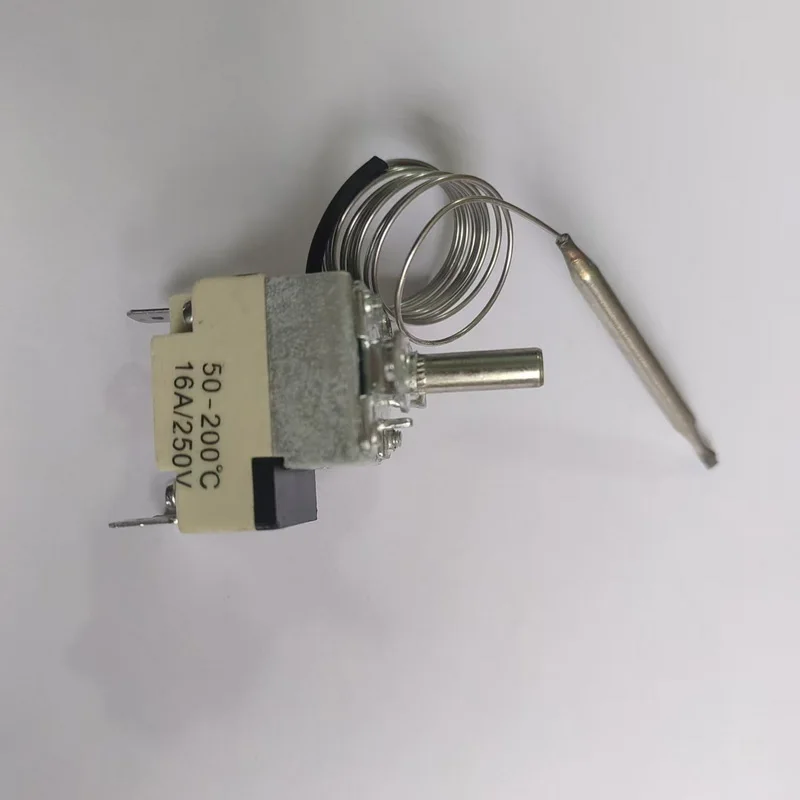 جرد 220 فولت 16 أمبير 50-200 درجة مئوية وحدة تحكم في درجة الحرارة السائلة الدوارة، مناسبة للأفران الكهربائية وسخانات المياه