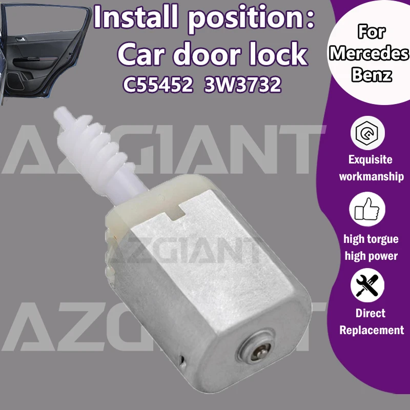 

Car Door Lock Actuator Motor For Mercedes Benz S-Class W222 v222 x222 S320 S450 S500 S550 S600 2014-2020 C55452 3W3732 spare kit