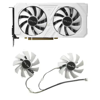 GALAX GeForce RTX2060 GTX1660 1660ti 1660S EX 화이트 OC 그래픽 카드용 GA92S2U GA92S2H RTX 2060 GPU 선풍기, 2 선풍기 신제품 