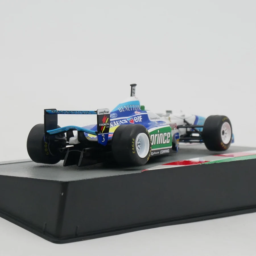 Ixo 1:43  BENETTON B196 1996 Jean Alesi Diecast Car Model Metal Toy Vehicle