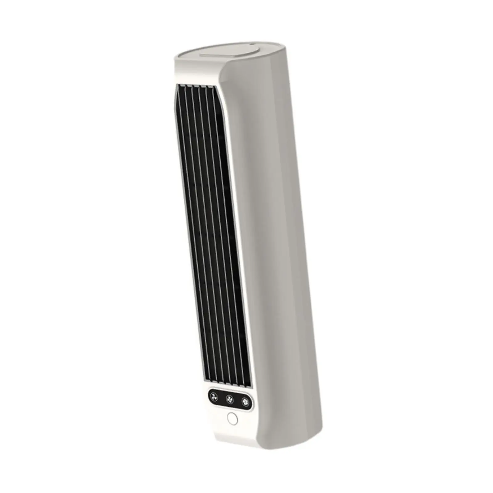 Adjustable Bladeless Tower Fan Desk Personal Rechargeable Air Conditioning Fan Cooling Table Mini Fan for Room Travel