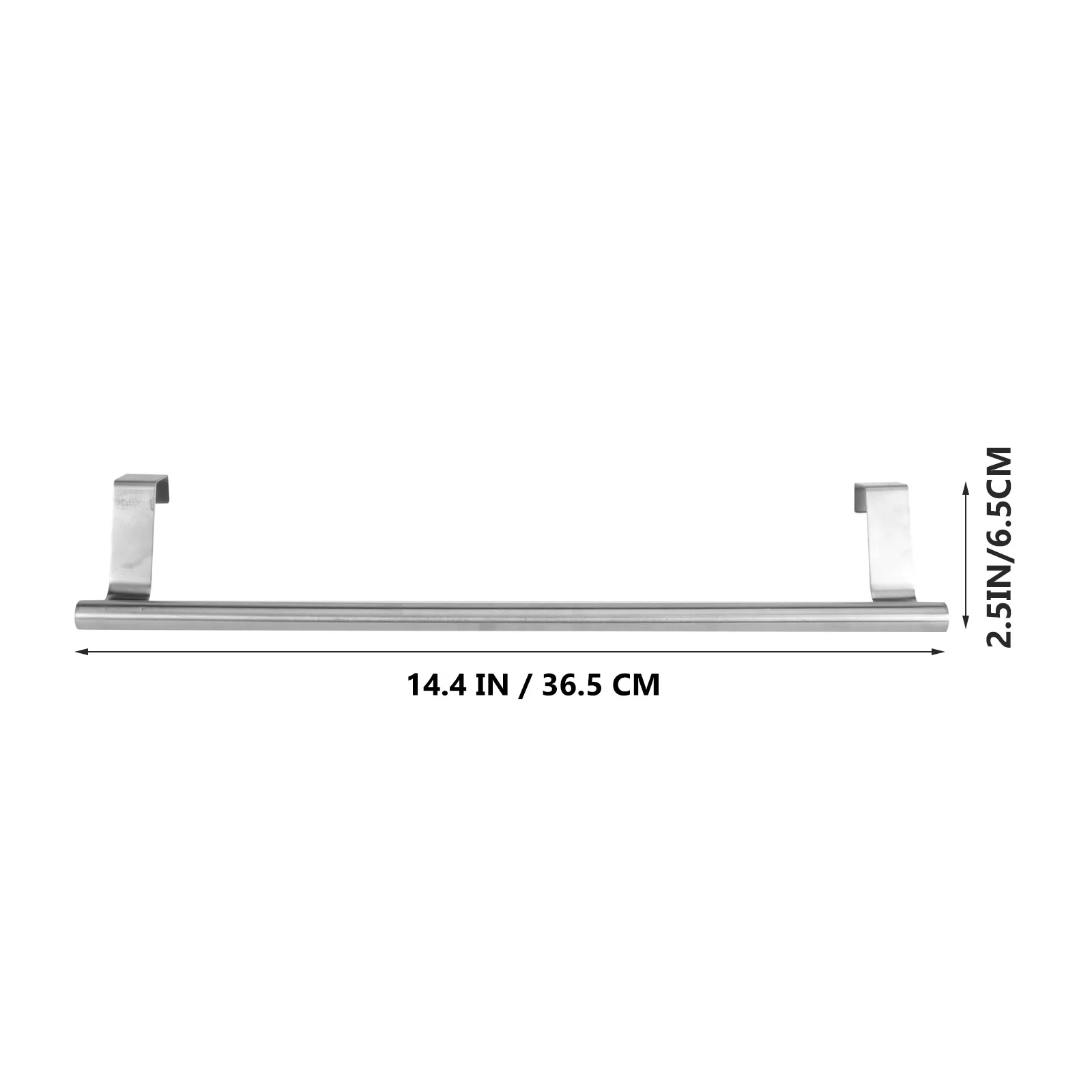 

2Pcs Easy Install Punch-Free Towel Storage Holder for Bathroom and Kitchen Shelf Rack Storage Rack