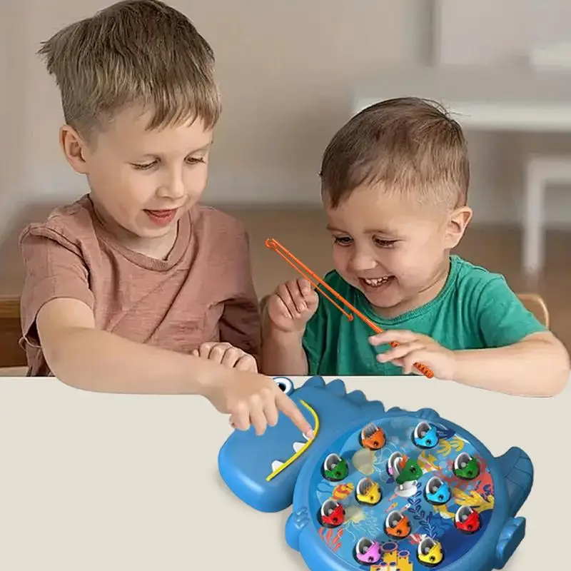 Magnetisches Angelspiel für Kinder, Spielzeug für Feinmotorik, Vorschul-Lernspielzeug, Hand-Auge-Kognition und Feinmotorik-Spiel für