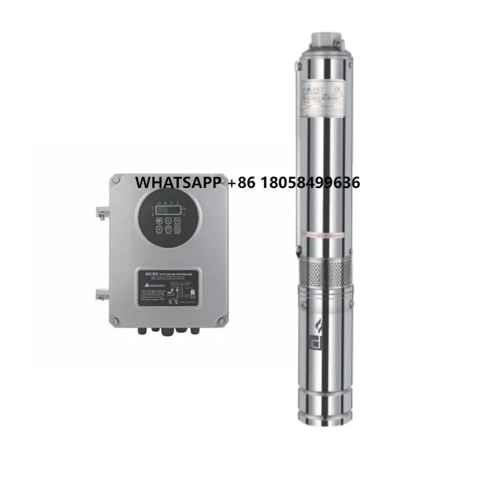 

HD-3SC3.8-125-150-1100-A/D 1.1kw Stainless Steel Submersible Pump Solar Water System Electric Pump