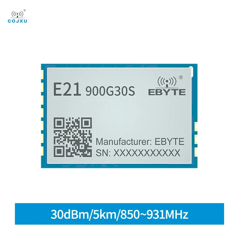 COJXU850~931MHz Built-in LNA Module E21-900G30S SMD Package 30dBm 5km Long-distance Stamp Hole Antenna Standby Current 3uA