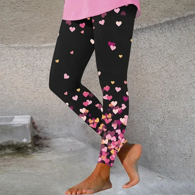 

Спортивные леггинсы Color Love, женские колготки с 3D принтом, штаны для йоги, леггинсы для спортзала, женские бесшовные леггинсы для женщин, сексуальные леггинсы