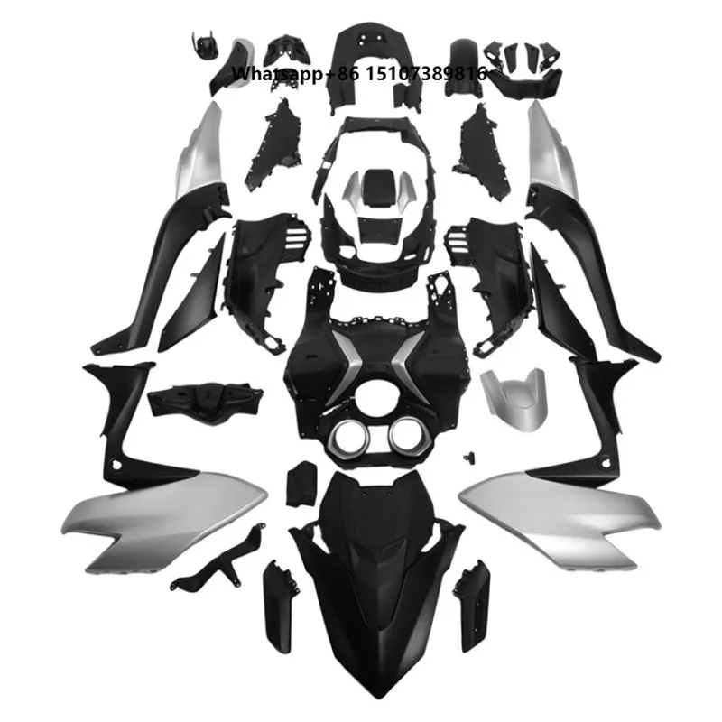 

Replacement Painted Black White High Performance ABS Plastic Full Front Bodywork Fairing Fit T-Max TMAX530