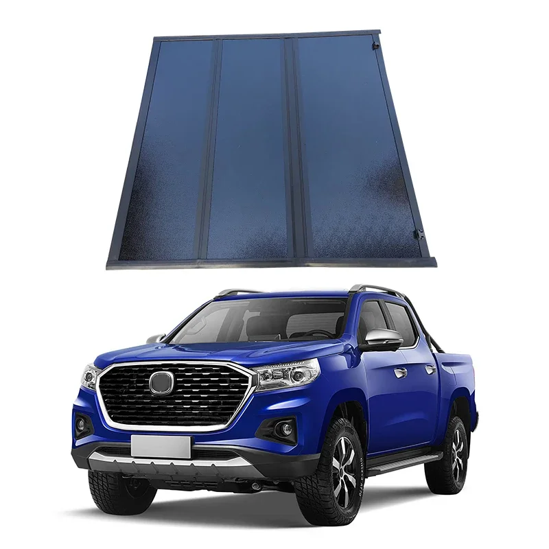 Factory Car Accessories Pickup Truck Protect Cover Hard Tri-Fold Embedded Tonneau  For Changan Hunter