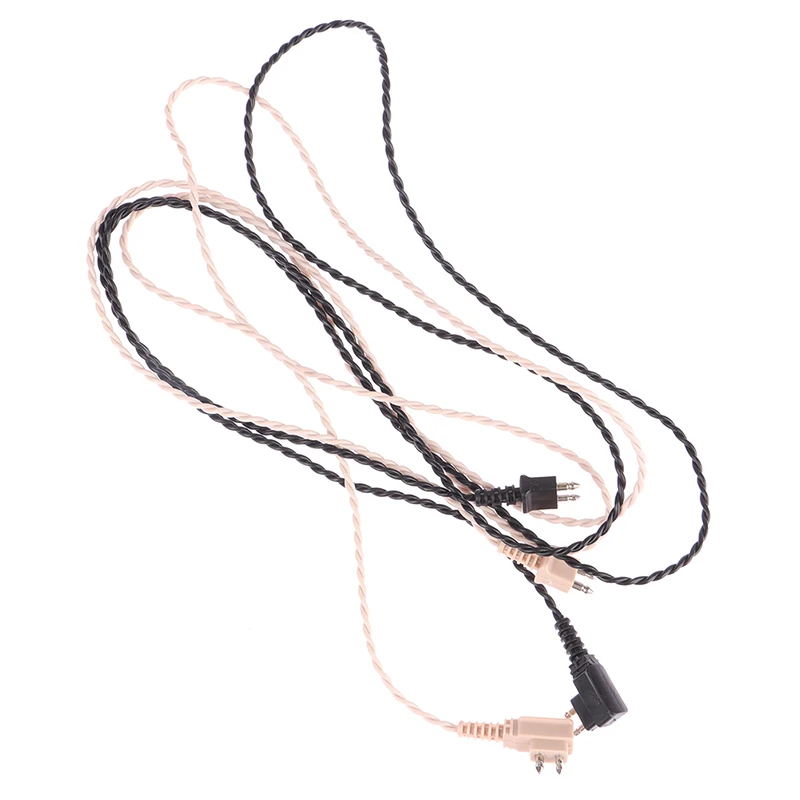 (.) Hearing Aid 2 Pin Cable Body Aids Unilateral Cord Wire for Siemens Pocket Hearing Aids 1Pcs