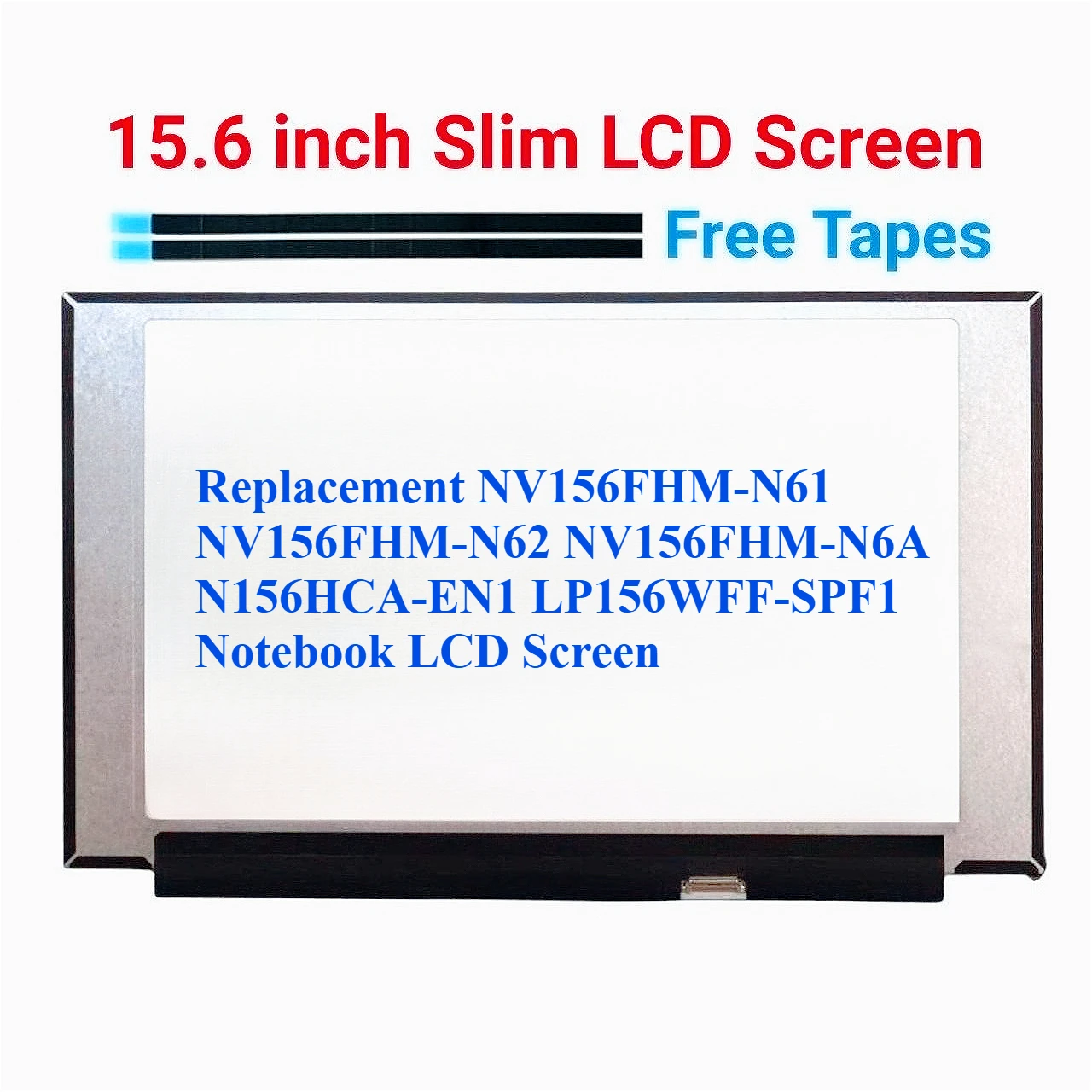 

Для NV156FHM-N61 подходит для NV156FHM-N62 NV156FHM-N6A N156HCA-EN1 LP156WFF-SPF1 ЖК-экран для ноутбука