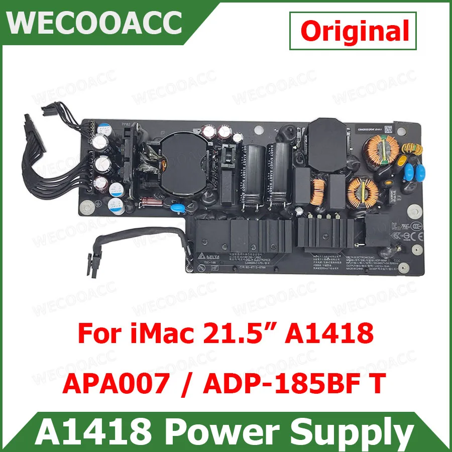 Original A1418 Power Board APA007 ADP-185BF T For iMac 21.5