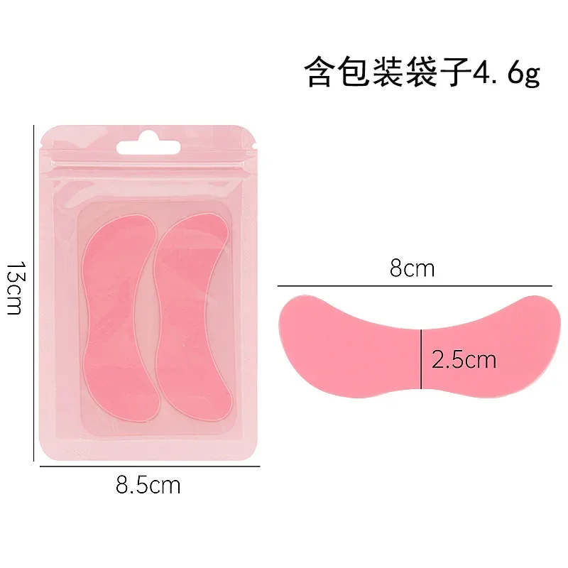 Herbruikbare Siliconen Make-Up Tools Eye Pads Stripe Lash Lift Wimper Extensie Hydrogel Patches Onder Ooggel Patch Eye Pads