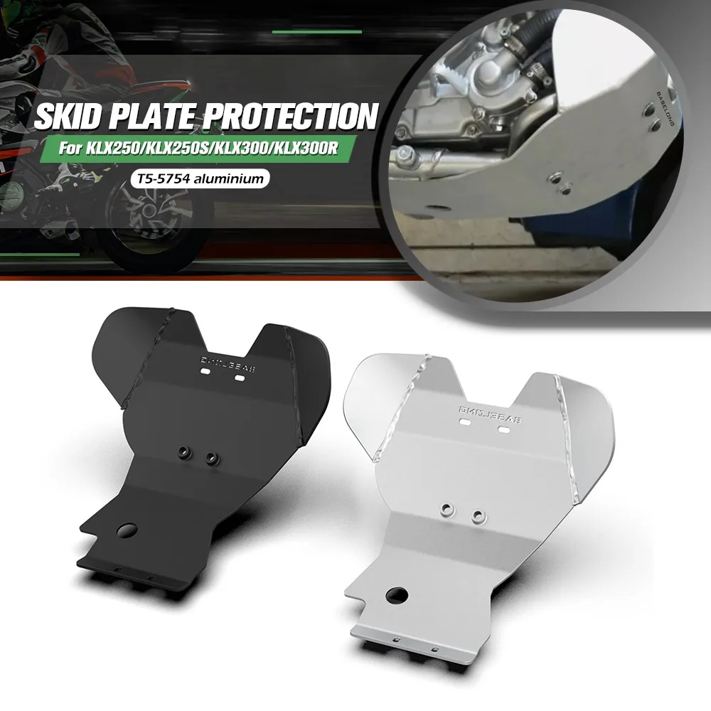 

For Kawasaki KLX250/KLX250S/KLX300/KLX300R 2006-2024 Motorcycle Engine Protection Cover Chassis Under Guard Skid Plate KLX 300 R
