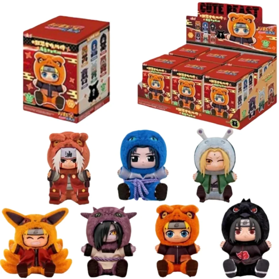 Neue Ankunft Eaki Nette Hand Party Sitzen Serie Blind Box Uchiha Itachi Naruto Gelenk Figur Trendy Plüsch Puppe Geschenk