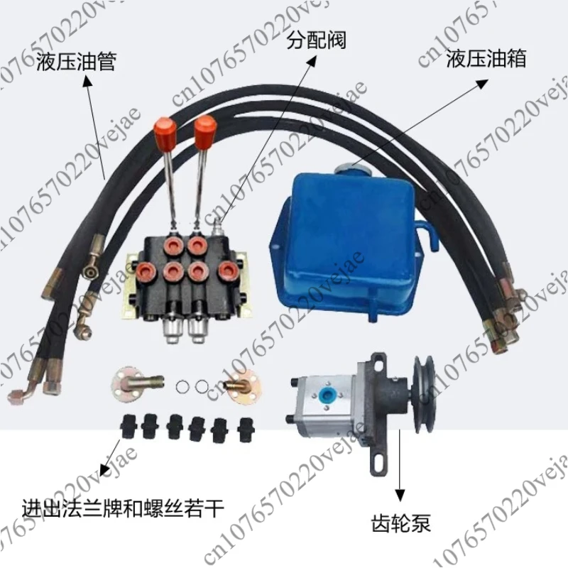 Small Hydraulic Power Unit Double Acting Pump Station with Strong Lift Drop Dual Way Hydraulic Control System