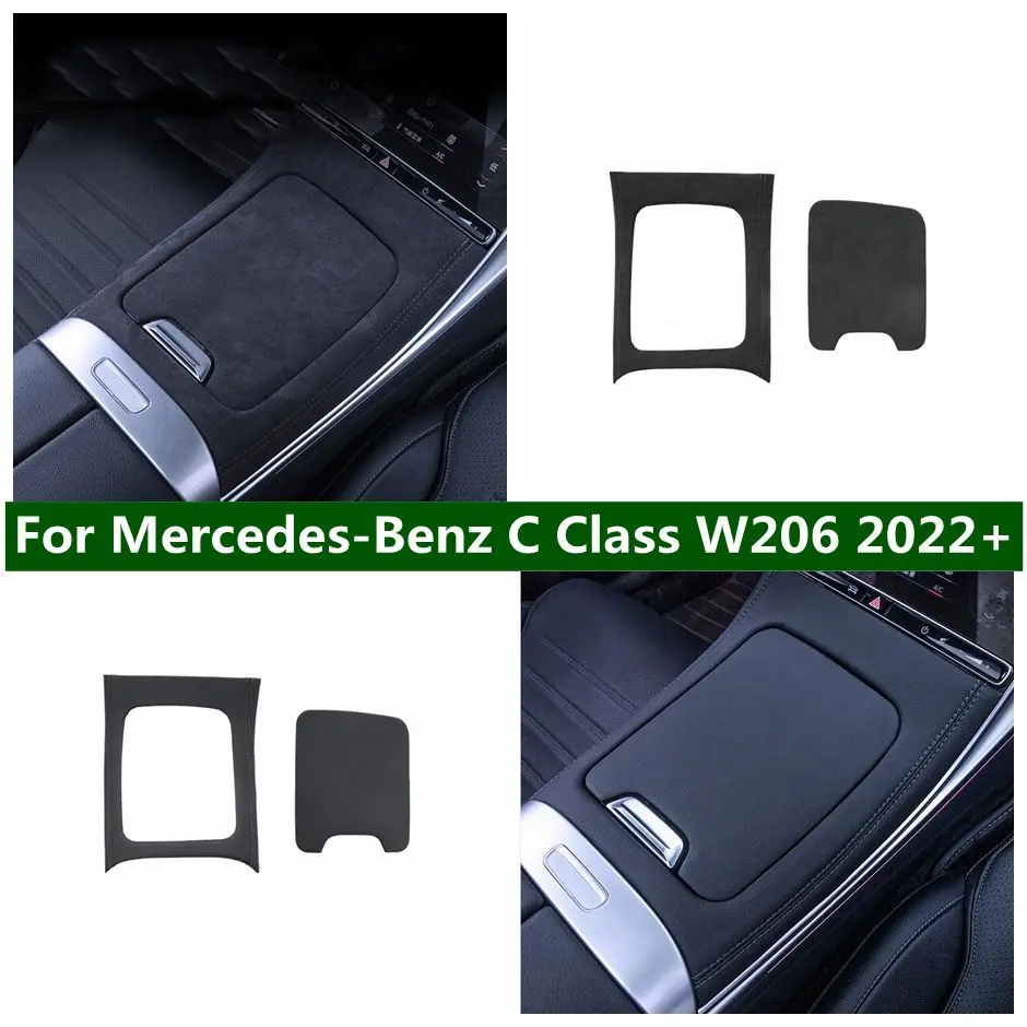 

Fit For Mercedes-Benz C Class W206 2022 2023 2024 Accessories Armrest Box Central Control Decor Panel Trim Storage Box Protector