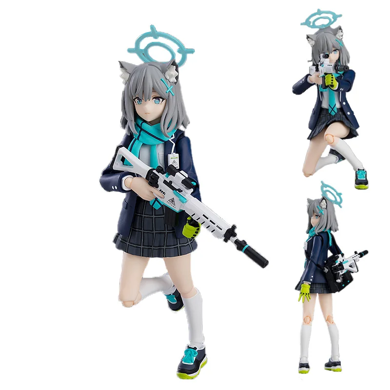 Max Factory Genuine Blue Archive Anime Figure Sunaōkami Shiroko Ogura Yui Action Figure Toys for Kids Gift Collectible Model