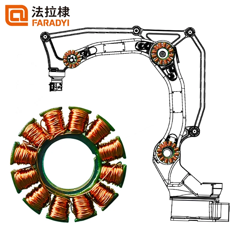 มอเตอร์ไร้โครงแบบ Out Runner รุ่น 10PCS2025 Faradyi Customized FR2205 ขนาด 22 มม. 12V 16V 24V 48V BLDC สำหรับกล้องกิมบอล 3 แกน/แขนหุ่นยนต์