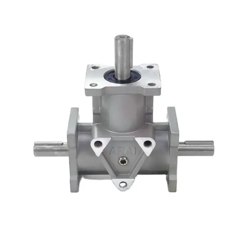 T 90 Degree Bevel Gear Steering Gear Small Right Angle Commutator Cross Steering Box Bevel Gear Commutator Right Angle ARA1