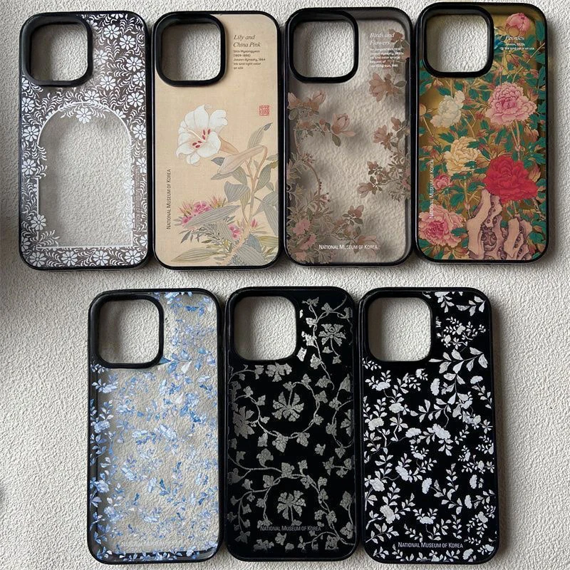 

National Museum 2.0 Acrylic Black Border Magnetic Phone Case Cover for IPhone 17 16 15 14 13 12 Pro Max Case