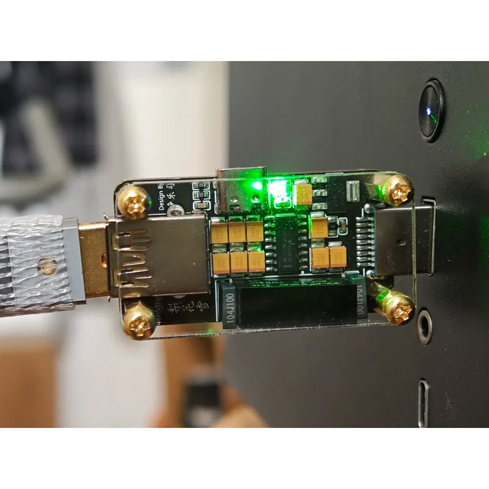 Filtr izolacyjny USB 480Mbps 1500v izolacja napięcia, izolacja uziemienia dla cyfrowego wzmacniacza dekodującego karty dźwiękowej