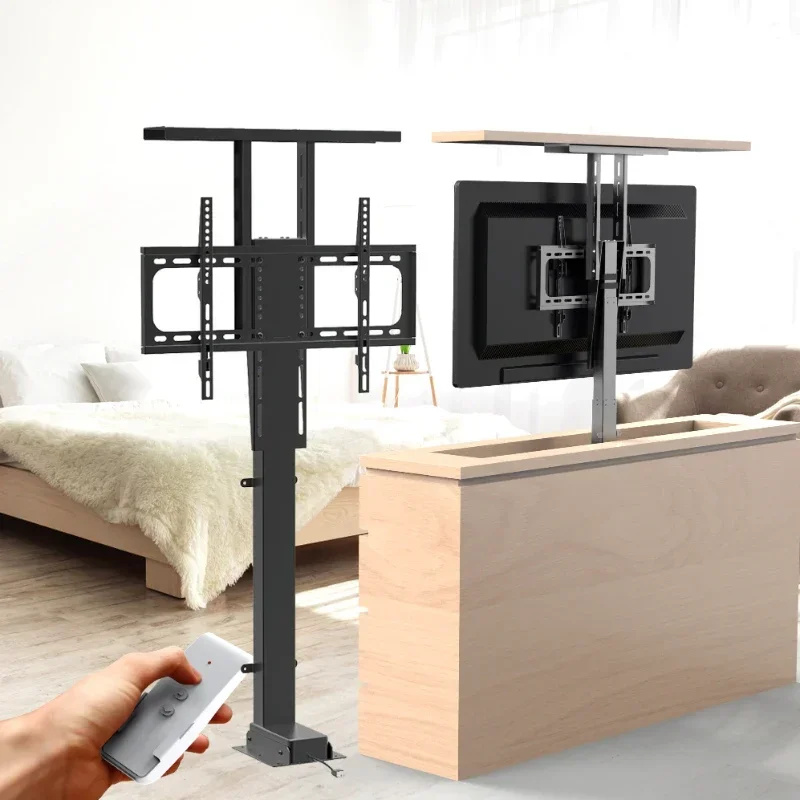 

Electric Remote Control Screen Mount Telescopic TV Mount Motorized Under Bed TV Lifting Stand in the Cabinet Hot sales
