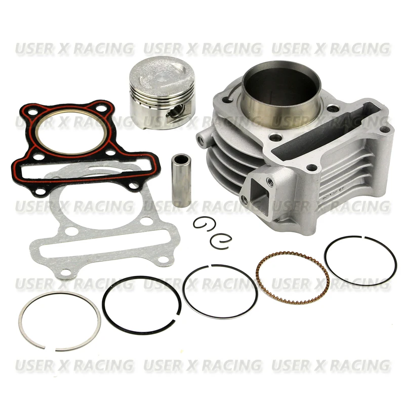 

USERX GY6 Motorcycle engine cylinder kit Cylinder Piston Ring Set for Scooter Moped GY6 50 60 80 100 125 150 CC