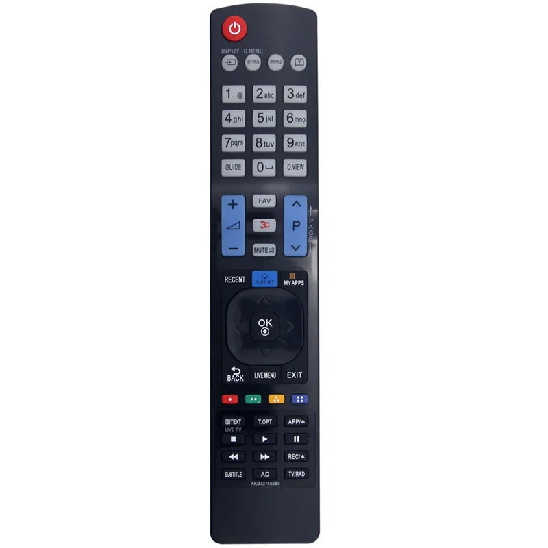

For TV Replacement Remote Control-AKB73756565 AKB73756504 AKB73756510 AKB73756502 AKB73615303 AKB73275618 60LA620S