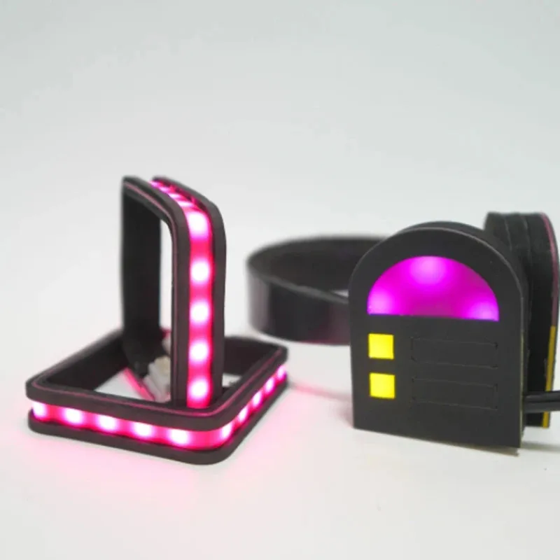 재고 있음 미쿠 Led 라이트 카가미네 메구린 코스프레 소품 헤드 기어 헤드웨어 헤드폰 이어폰 모델 액세서리 헤어 밴드