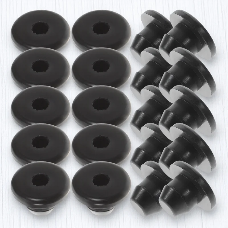 

20pcs Rubber Plug Hydraulic Filler Bung Oil Reservoir Filler Plug For Floor Jack Repair Hydraulic Leveling Jack Accessories