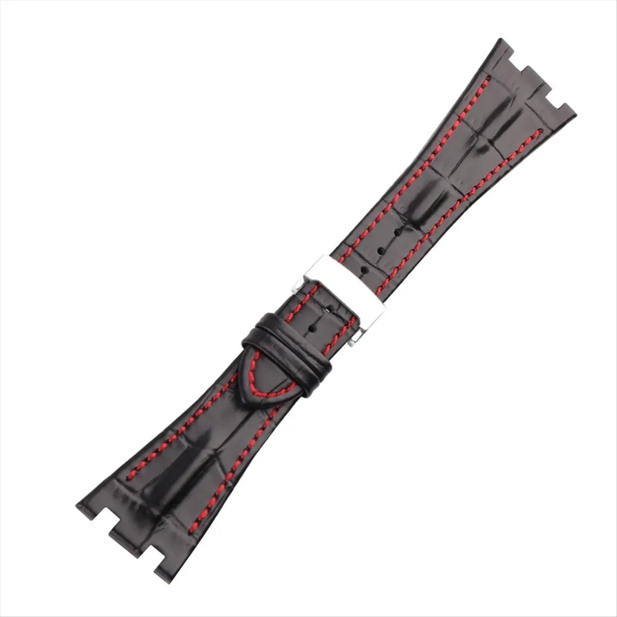 

Клинок, совместимый с официальными часами Audemars/Piguet/AP/Royal/Oak 28 мм 15703 15710 15400 26470 26400, черный-красный ремешок для часов