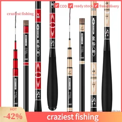 Everything for Fishing Rod 2.7M-6.3M Pike Spinning Rods Surfcasting Telescopic Pole Carp Accessories Catfish Cane