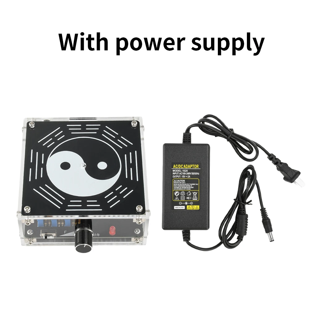 6.8/7.83/8.3Hz Schumann Wave Pulse Generator 12V Power Supply Pulse Audio Resonator Ultra-Low Frequency for Relax Body and Mind