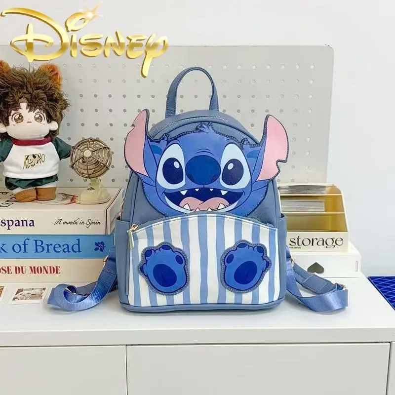 

Disney Stitch New Mini Backpack Cartoon Cute Mini Casual Women's Backpack Fashionable Casual Children's Backpack Large Capacity