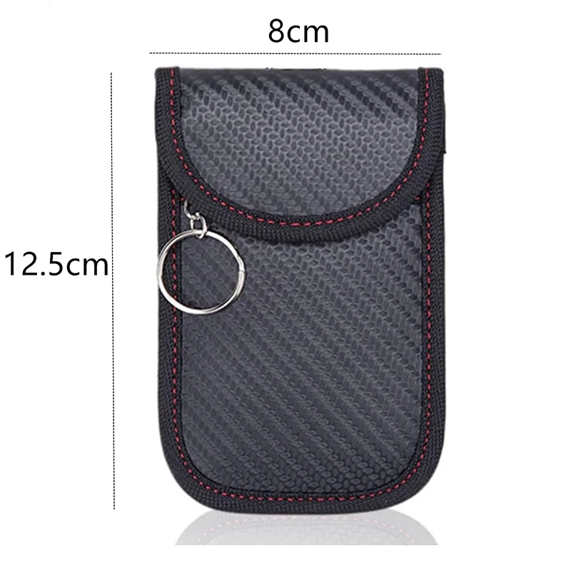 Car Key Signal Blocker Case Anti-scan Anti-magnetic Card Holder  Blocker Case Blocking Bag Radiation Protection